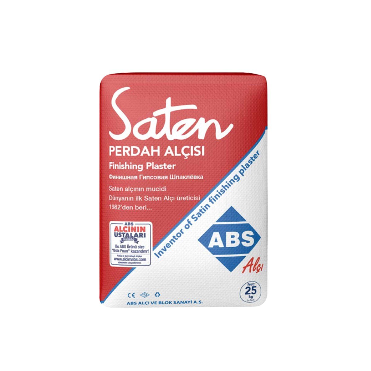 ABS Saten Alçı 25/1 resmi