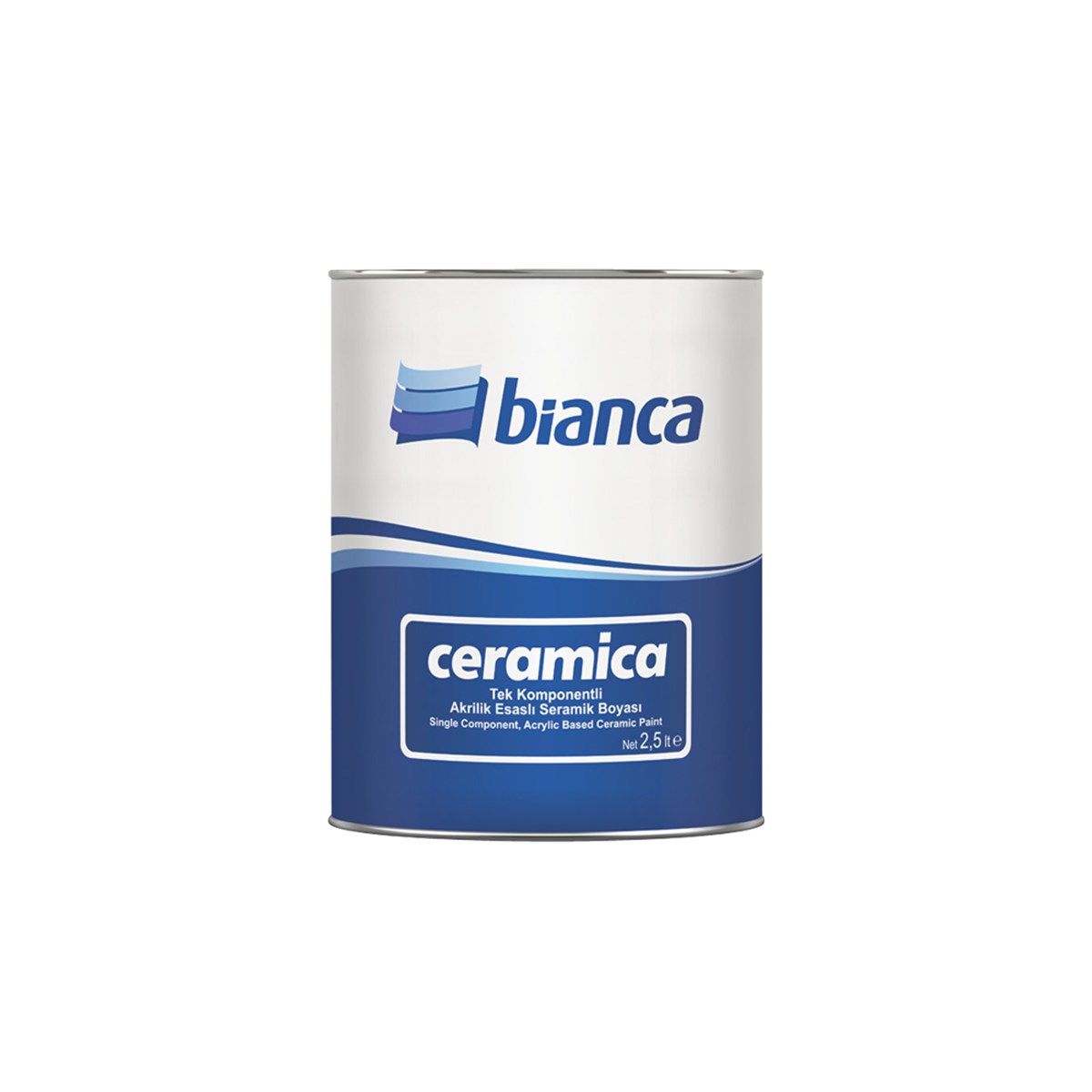 Bianca Ceramica Seramik Boyası Beyaz 0,75 Lt resmi