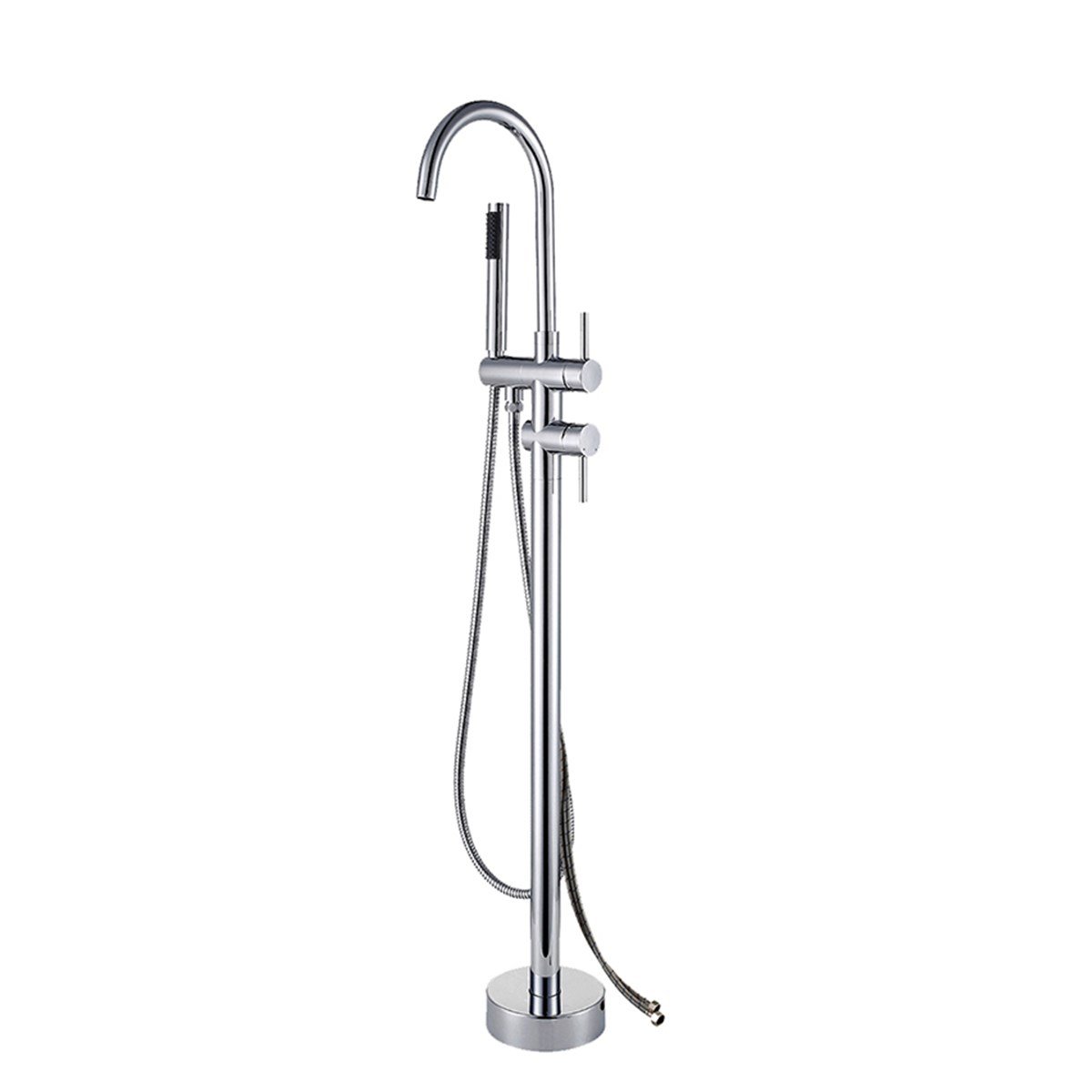 Newarc Step Tabandan Banyo Bataryası Krom 900516 resmi