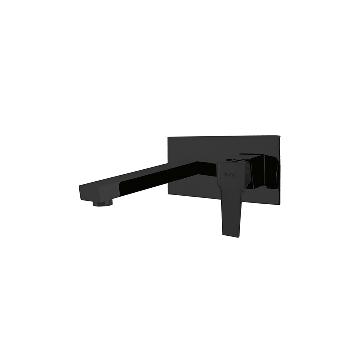 Newarc Aqua Ankastre Lavabo Bataryası Siyah 941571B resmi