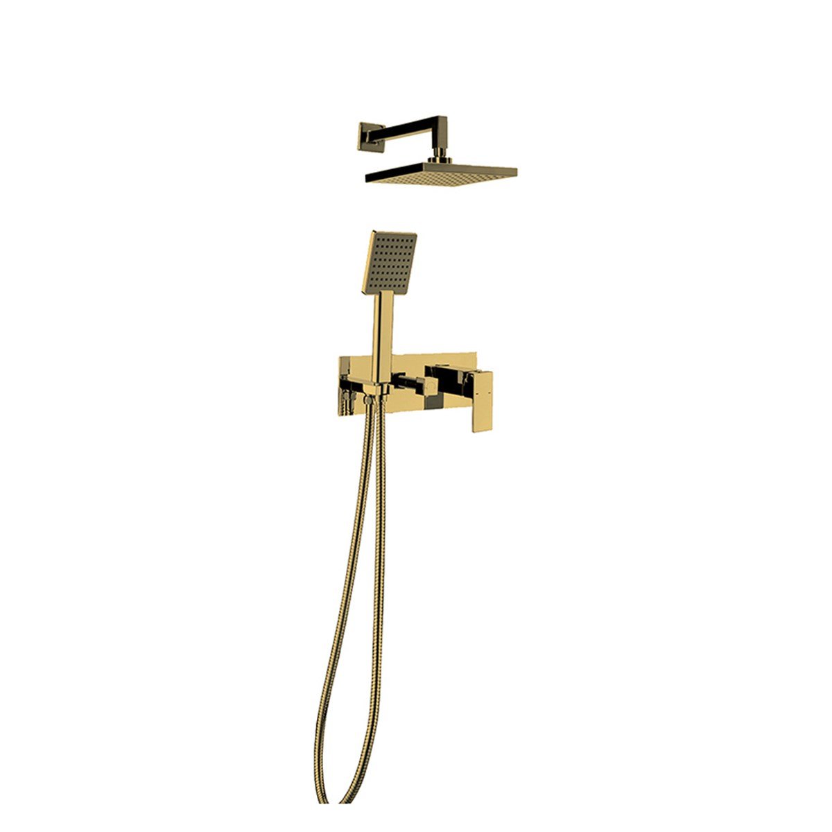 Newarc Aqua Ankastre Banyo Batarya Seti Altın 851141G resmi