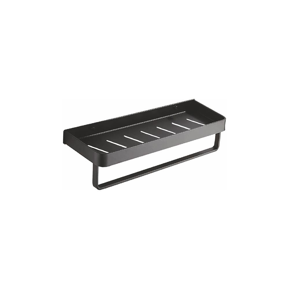 Venezia Siyah 50 Cm Raflı Havluluk 5080001 resmi