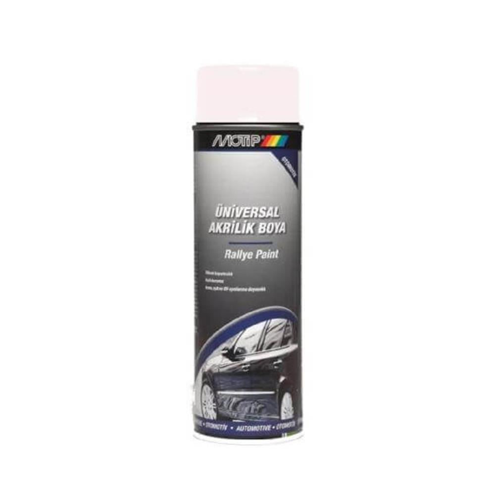 Motip Üniveral Akrilik Parlak Boya Beyaz 500 Ml 13042 resmi