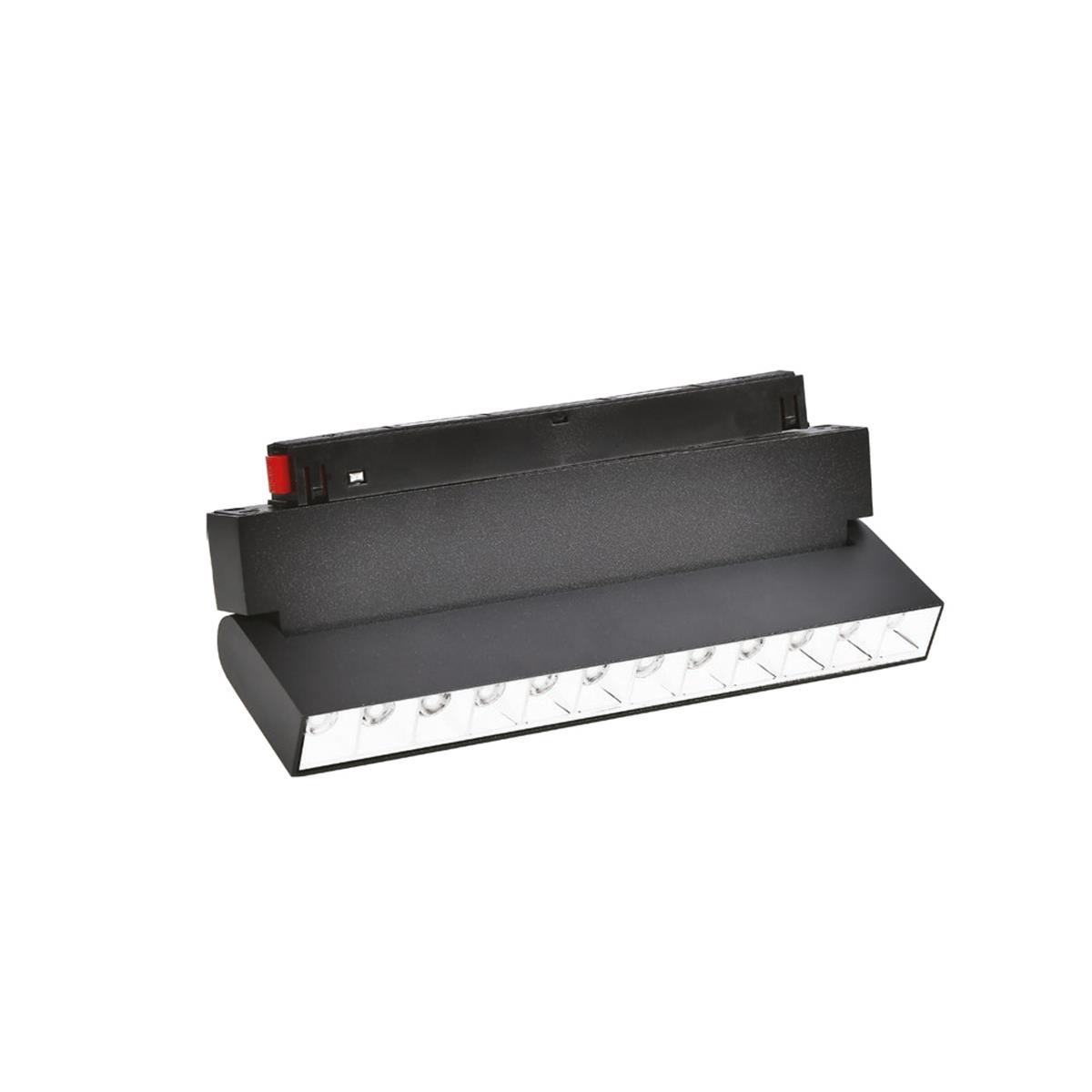 Forlife Beyaz Kompakt Lensli Hareketli Magnet Armatür 12w 3200k Gün Işığı Fl-6622 W resmi
