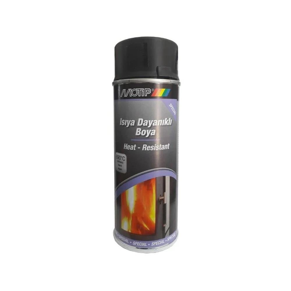 Motip Isıya Dayanıklı Sprey Boya Siyah 400 Ml 34115 resmi