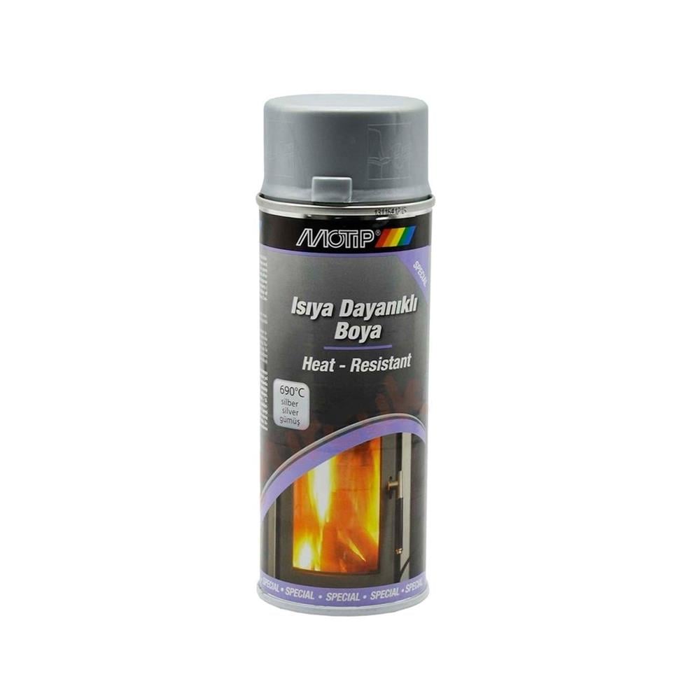 Motip Isıya Dayanıklı Boya Gümüş 400 Ml 34122 resmi
