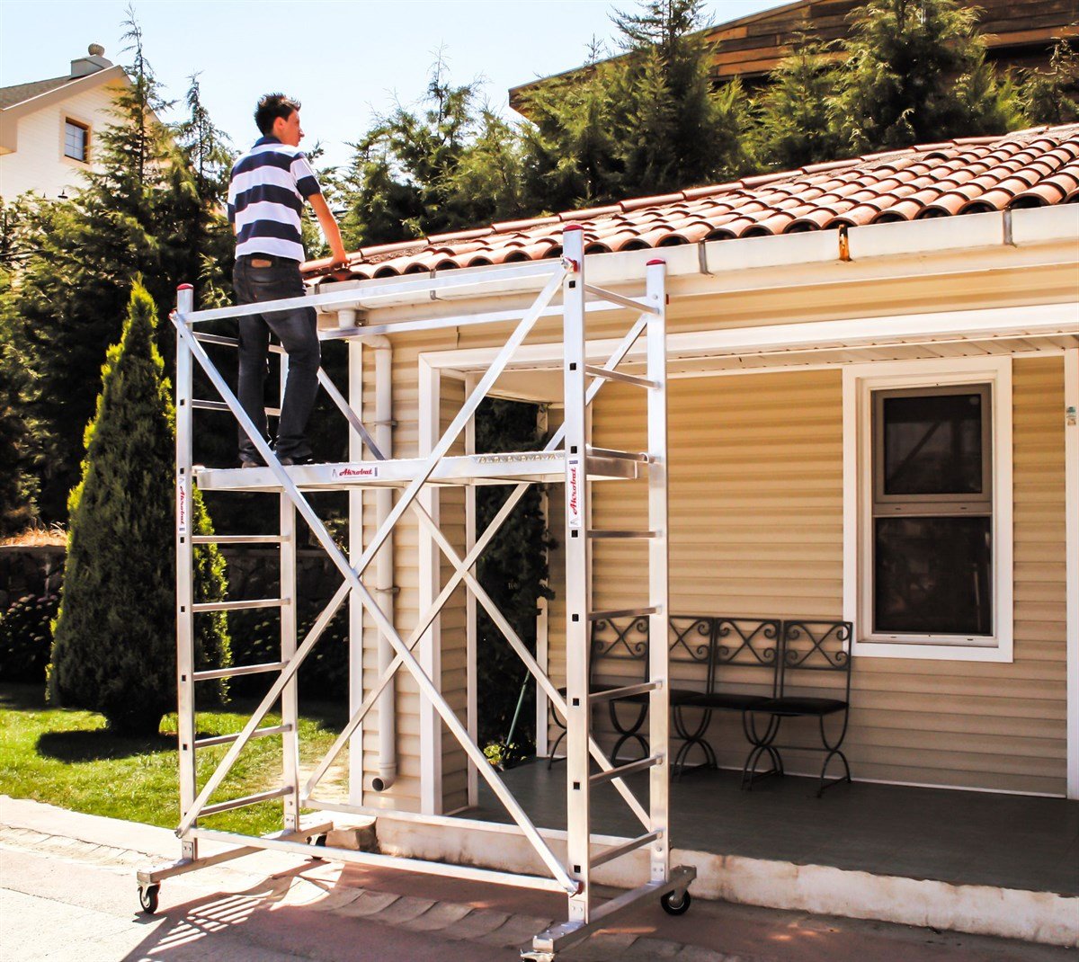 Akrobat 300 Cm Mini İskele (Mağaza Teslim) resmi