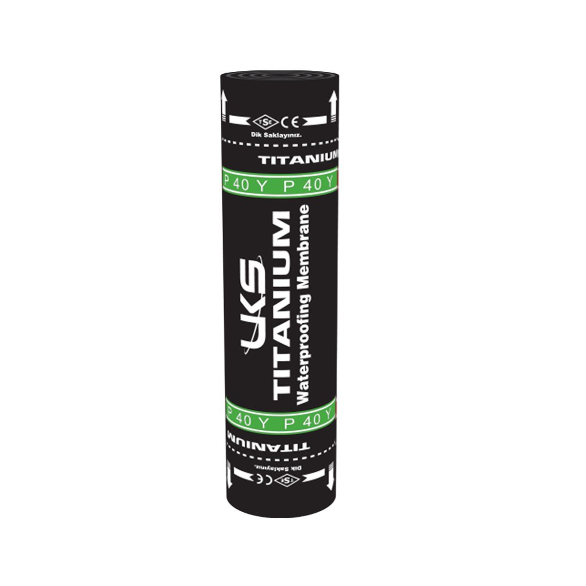 Uks Titanium P 40Y 3.5 Mm Polyester Keçe Taşıyıcılı Membran Yeşil 10 M2 (-10) resmi