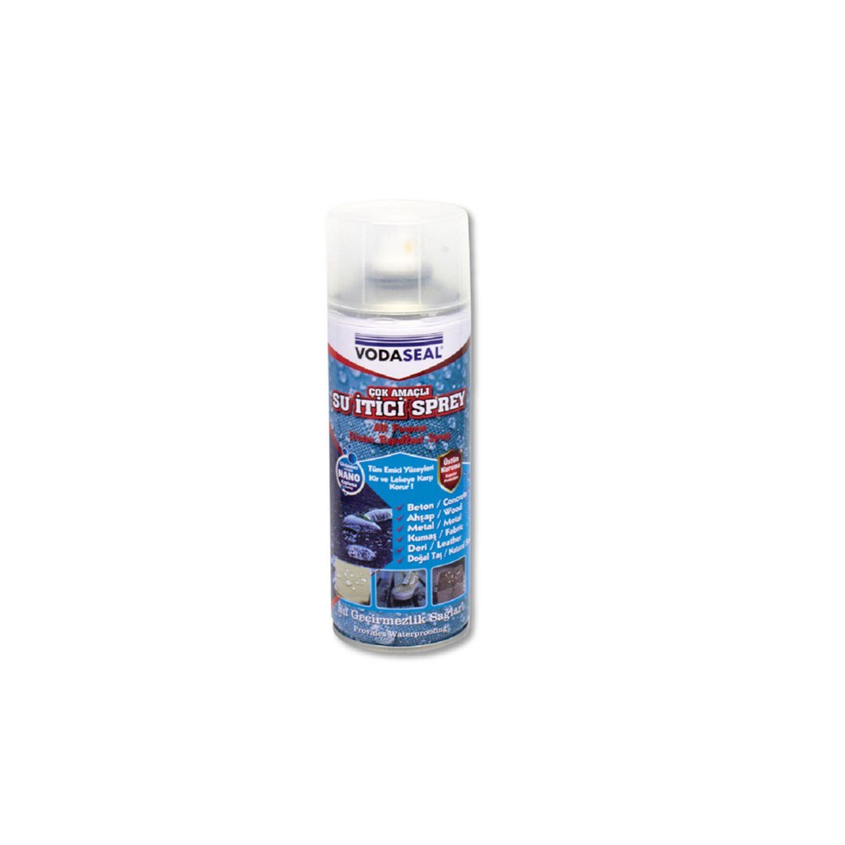 Vodaseal Nano Kaplama Yüzey Koruyucu Su İtici Sprey Şeffaf 400 Ml resmi