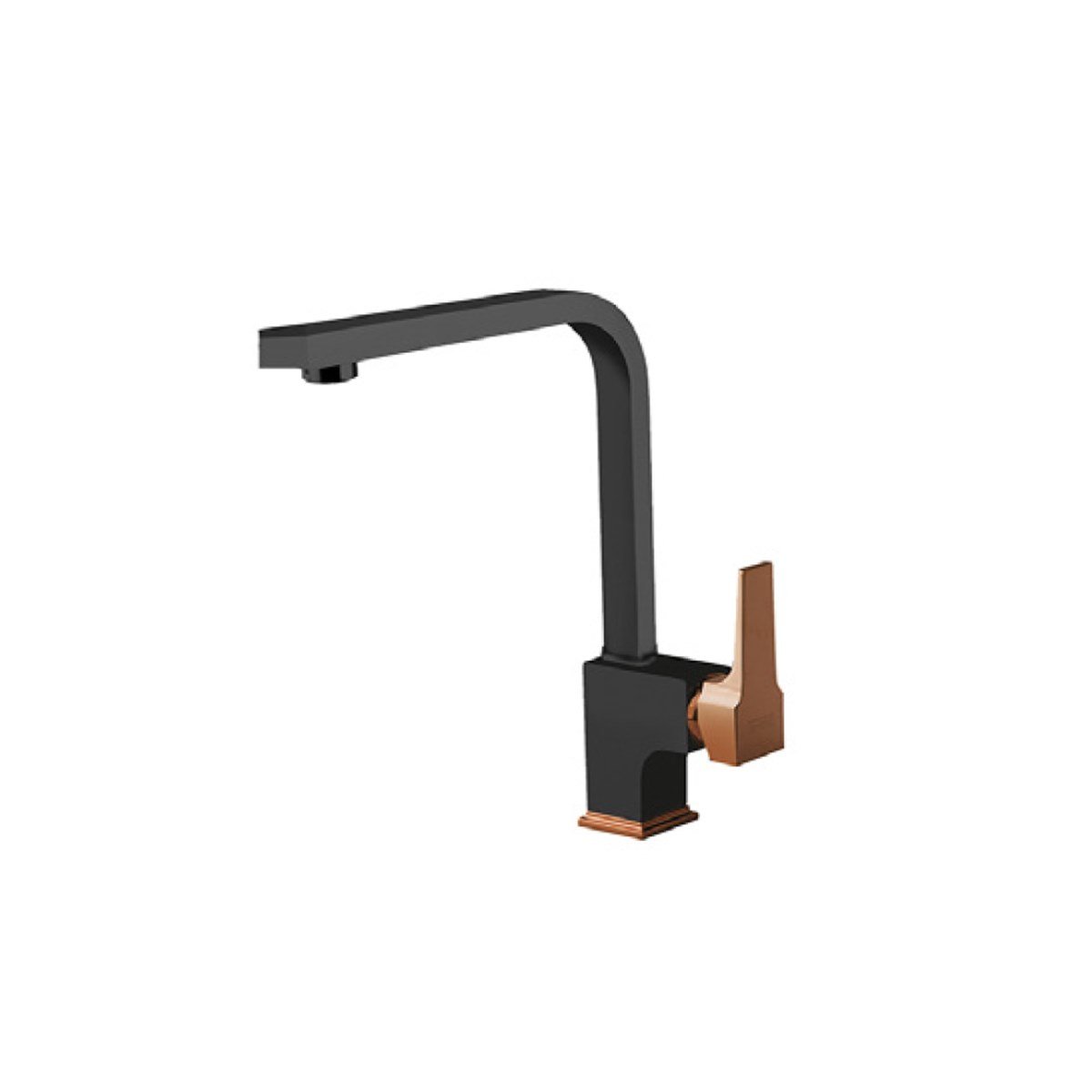 Newarc Aqua Eviye Bataryası Siyah / Parlak Bakır 941881Lbs resmi