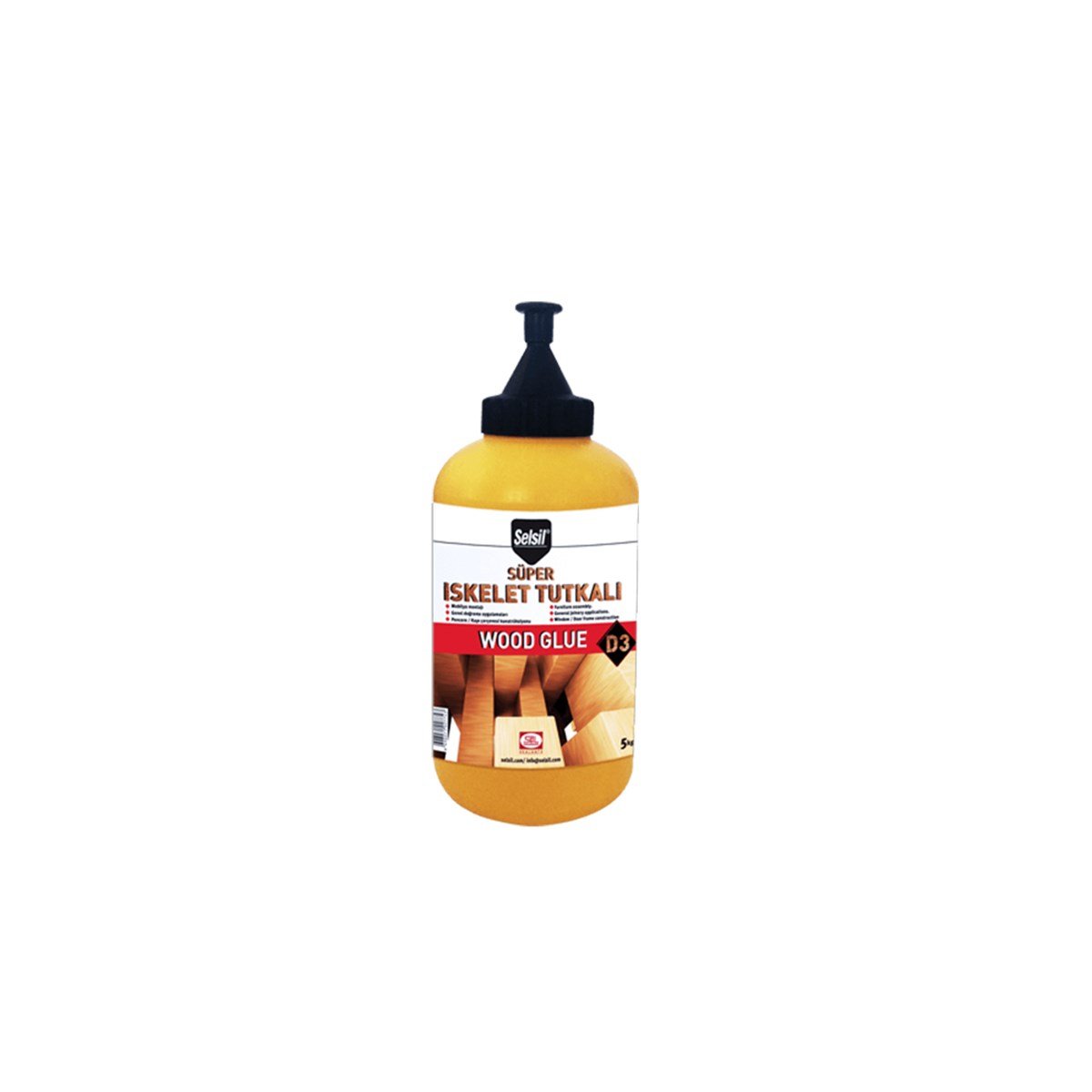 Selsil Süper İskelet Tutkalı Wood Glue 500 Gr resmi