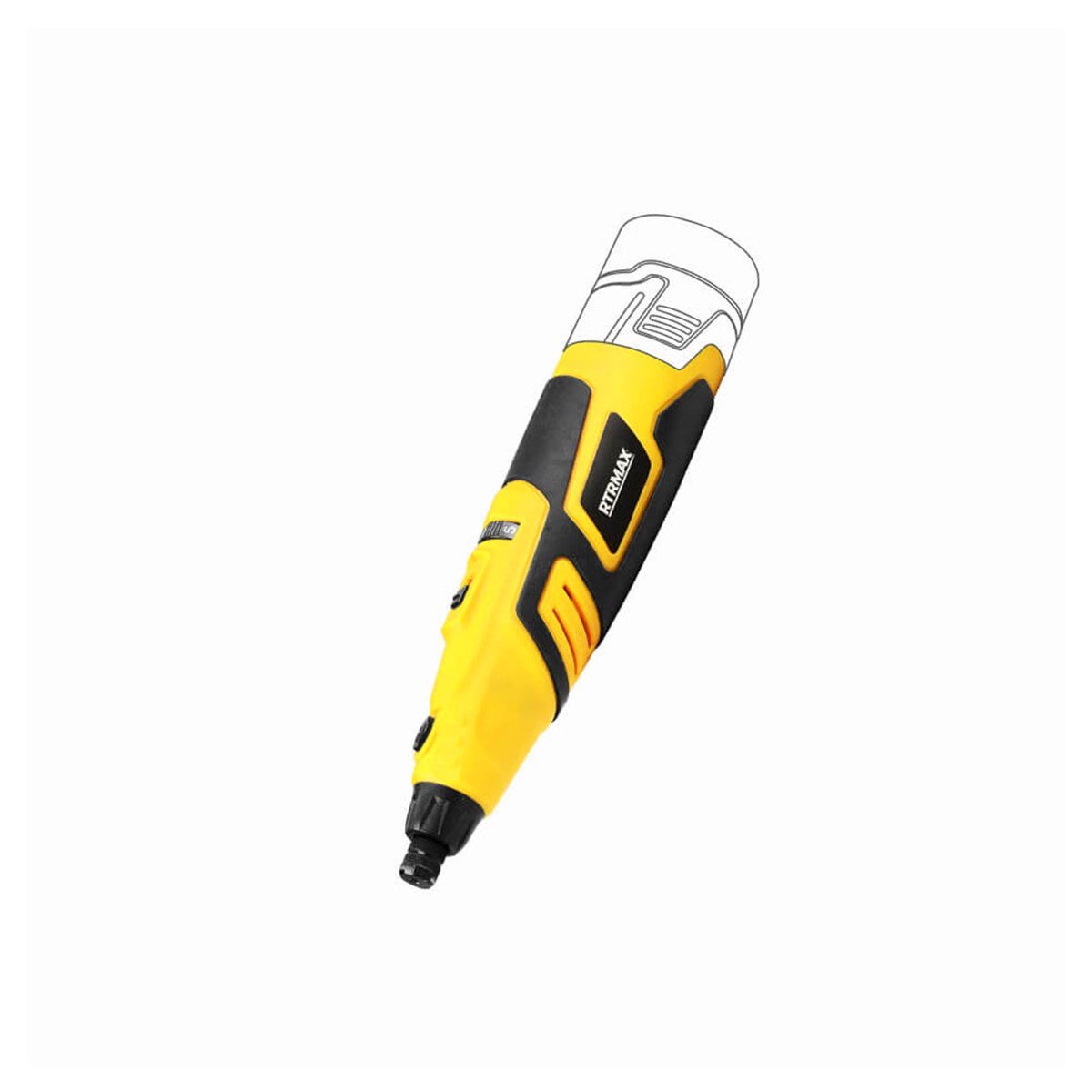 Rtrmax Rtx1234b X-lion Akülü Mini Kalıpçı Taşlama (akü Hariç) resmi