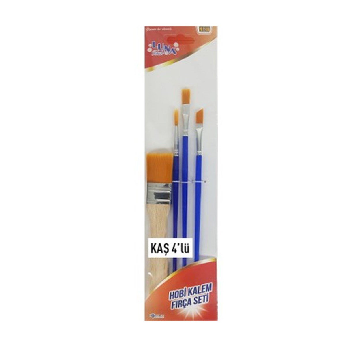 Luna Touch Hobi Kalem Fırça Kaş 4'lü Set 557475 resmi