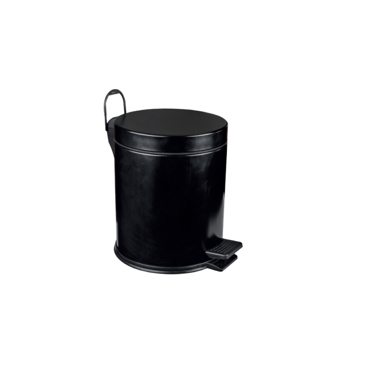 Maxiflow Standart Çöp Kovası Boyalı Siyah 30 Lt 27528 resmi