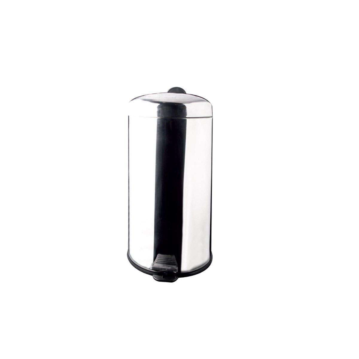 Maxiflow Pedallı Bombe Kapak Çöp Kovası 8 Lt Ss430 30818 resmi