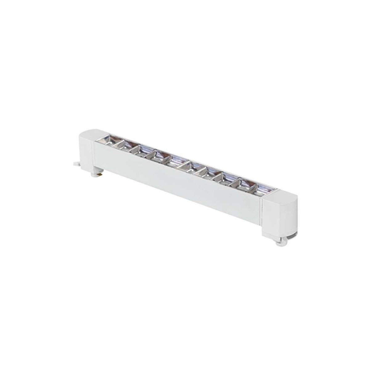 Forlife Beyaz Kasa Silver Lensli Ray Armatürü 20W 4000K Ilık Beyaz Fl-5582 Bs resmi