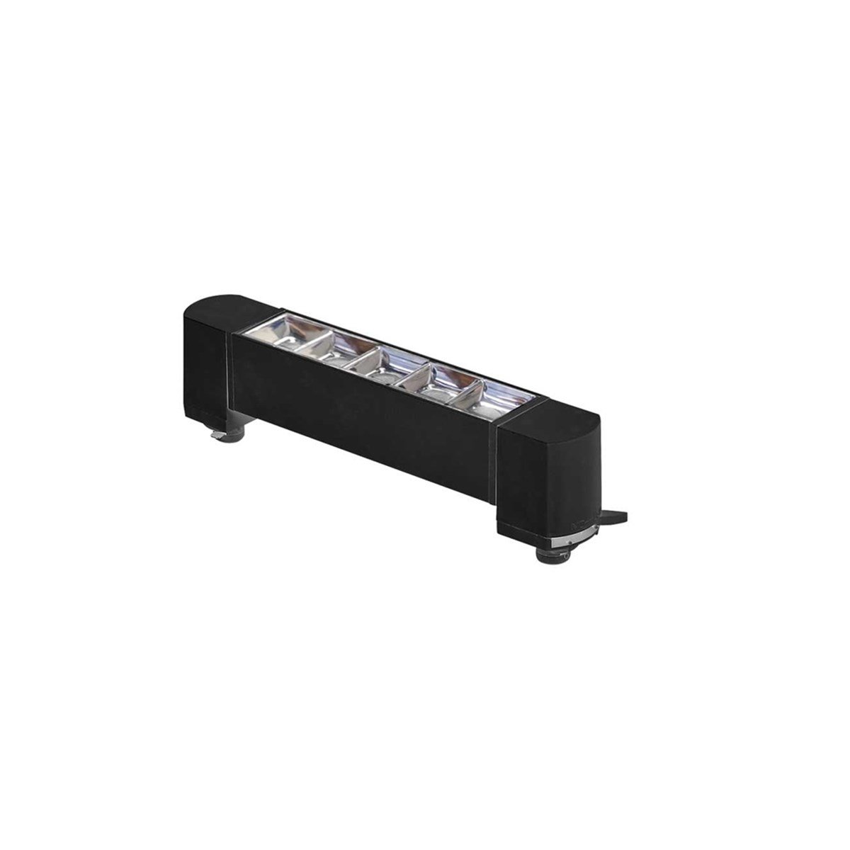 Forlife Siyah Kasa Silver Lensli Ray Armatürü 10W 4000K Ilık Beyaz Fl-5581 Ss resmi