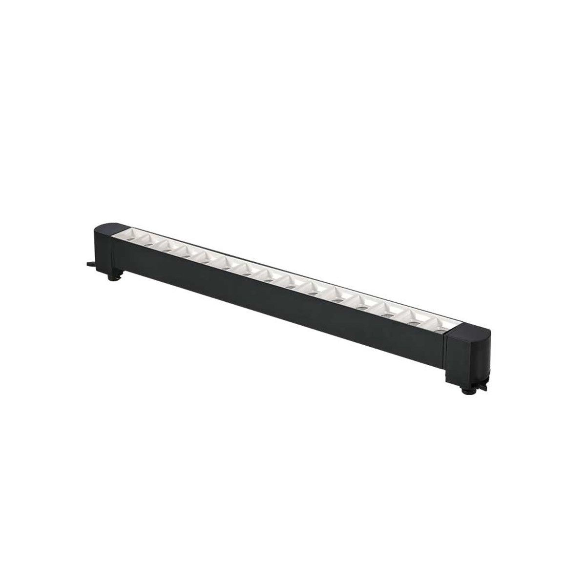 Forlife Siyah Kasa Beyaz Lensli Ray Armatürü 30W 3200K Gün Işığı Fl-5583 Sw resmi