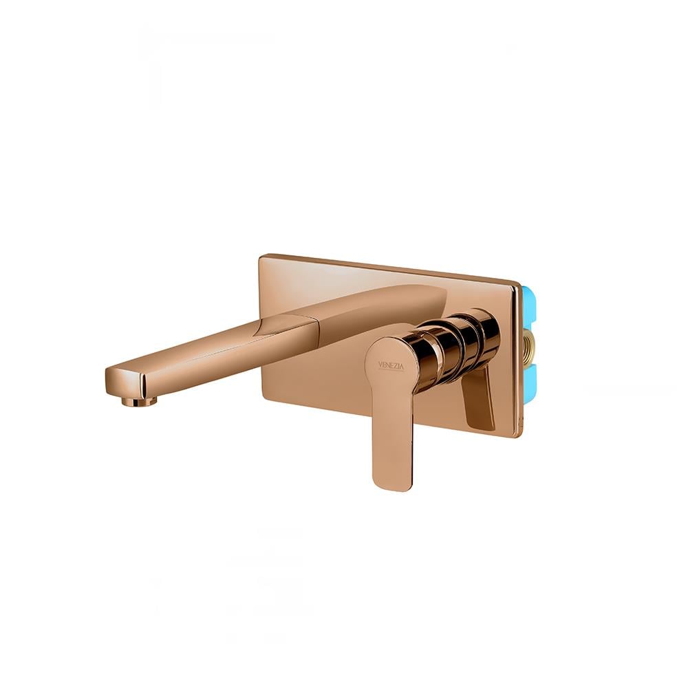 Venezia River Ankastre Rose Gold Lavabo Bataryası 5011334-04 resmi