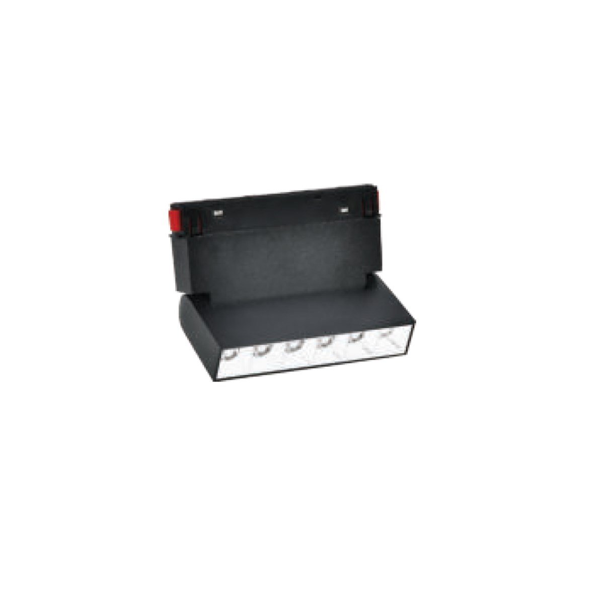 Forlife Beyaz Lensli Hareketli Magnet Armatür 6W 4000K Ilık Beyaz Fl-5521 W resmi