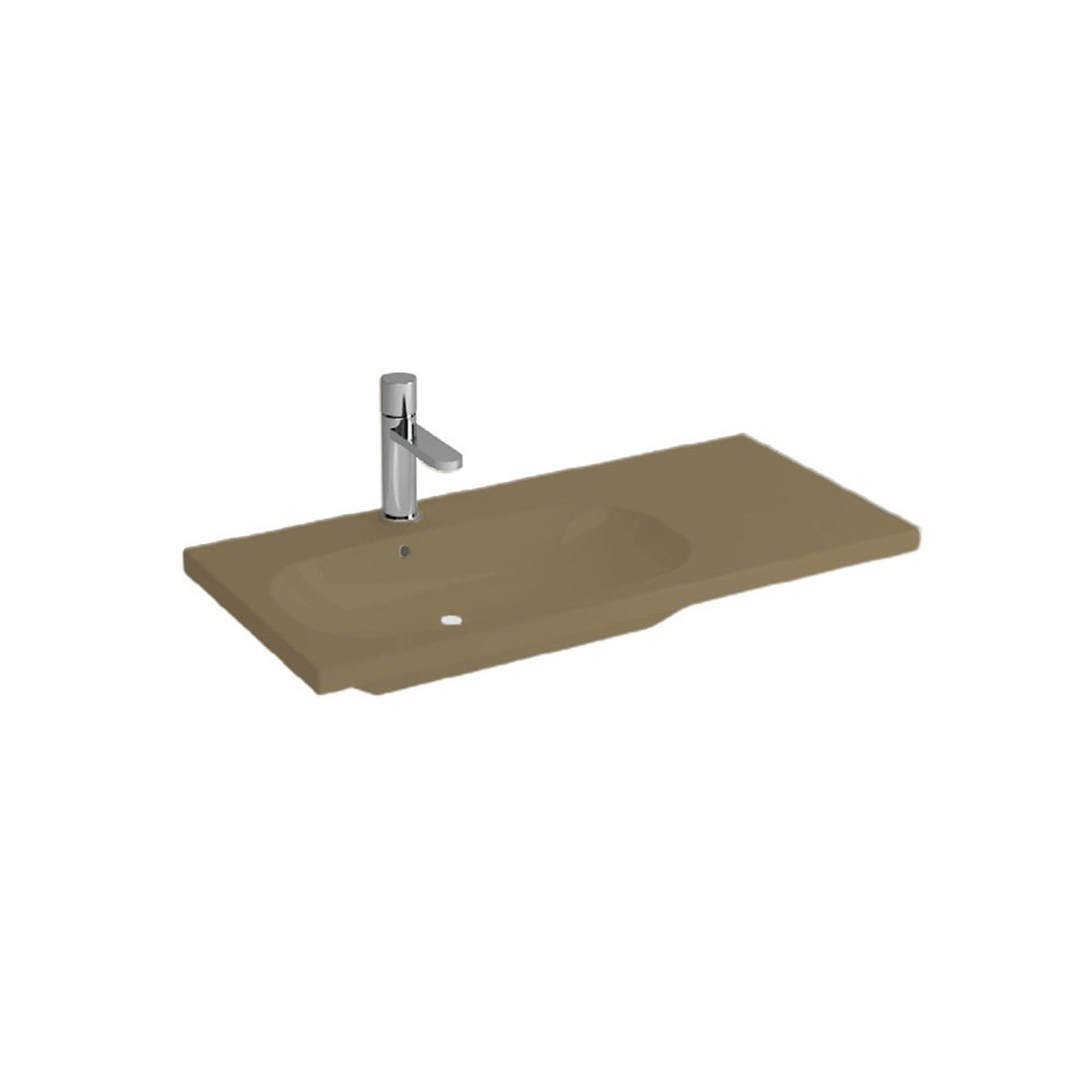 Newarc River Etajerli Lavabo Mat Kaşmir 80X38X4Cm 506080Mc resmi