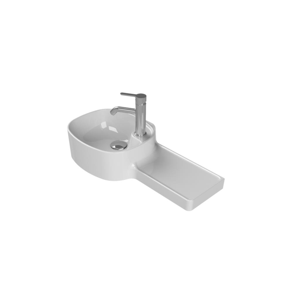Turkuaz Cerastyle Harmony Etajerli Lavabo 65X32X20,5 Cm 043700-U resmi
