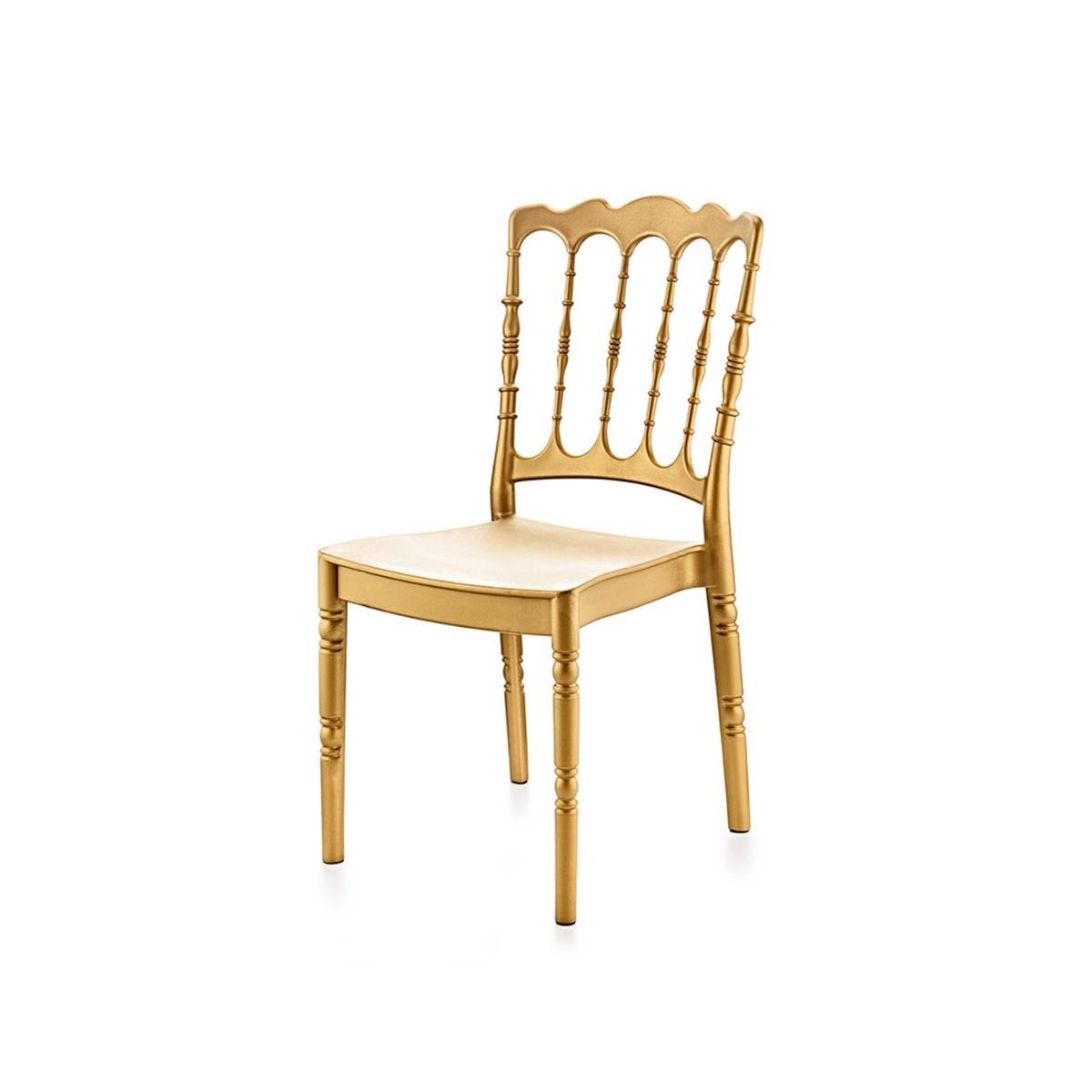 Brezza 2525 Estate Modern Düğün Sandalyesi Gold resmi