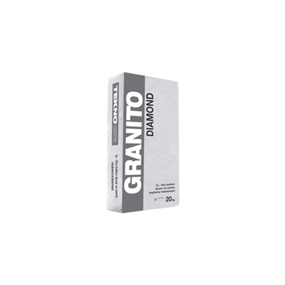 Tekno Granito Floor Beton Görünümlü Son Kat Kaplama Gri 20 Kg resmi