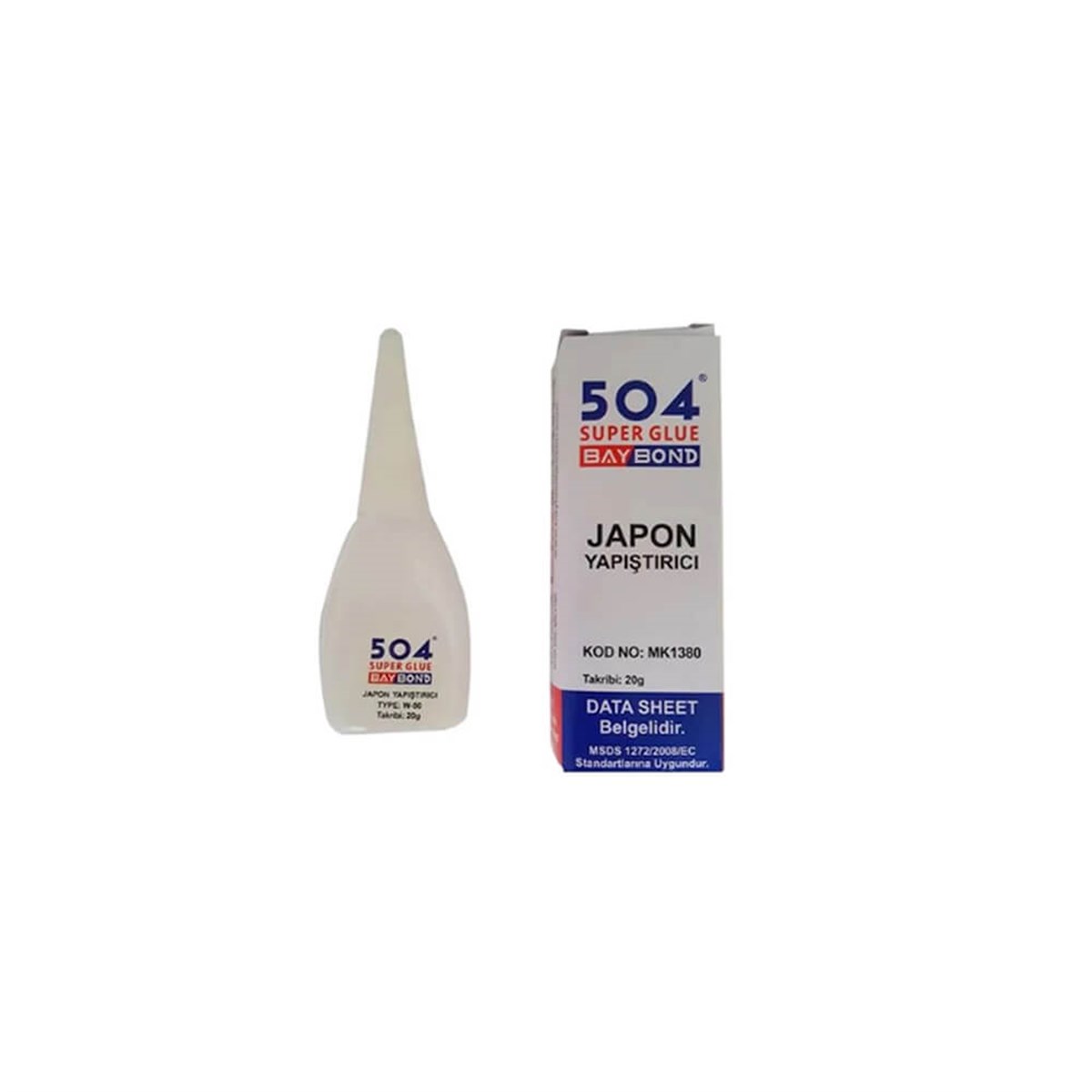 Baybond 504 Hızlı Japon Yapıştırıcı 20 Gr Mk1380 - Nalburdayım
