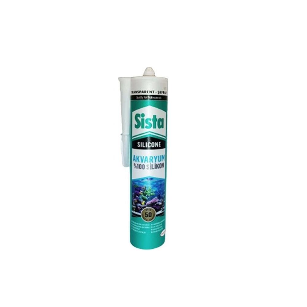 Sista Akvaryum Silikonu Şeffaf 280 Ml resmi