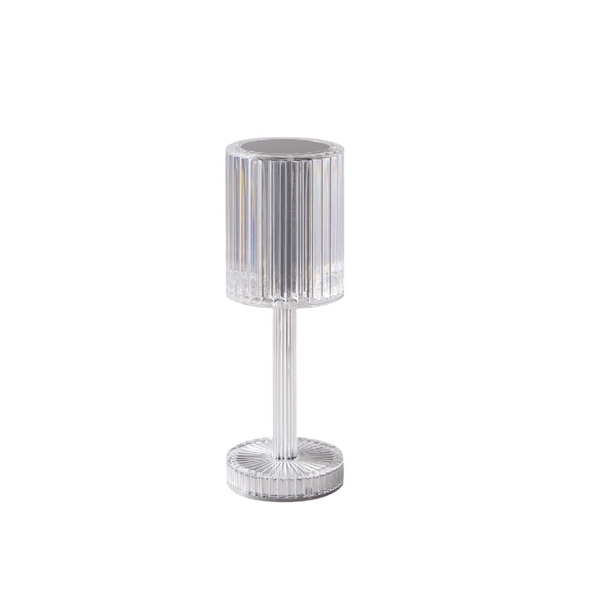 Forlife Kristal Şarjlı Led Masa Lambası ve Abajur Fl-8075 resmi