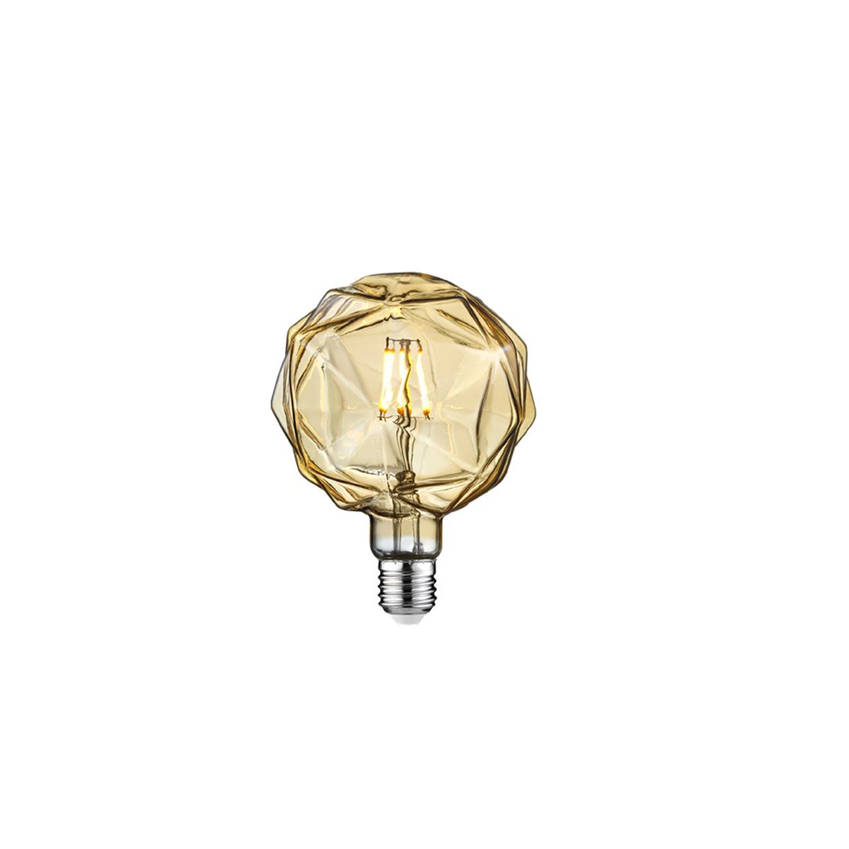 Horoz Rustic Crystal 6w Led Ampul 2200k Amber resmi