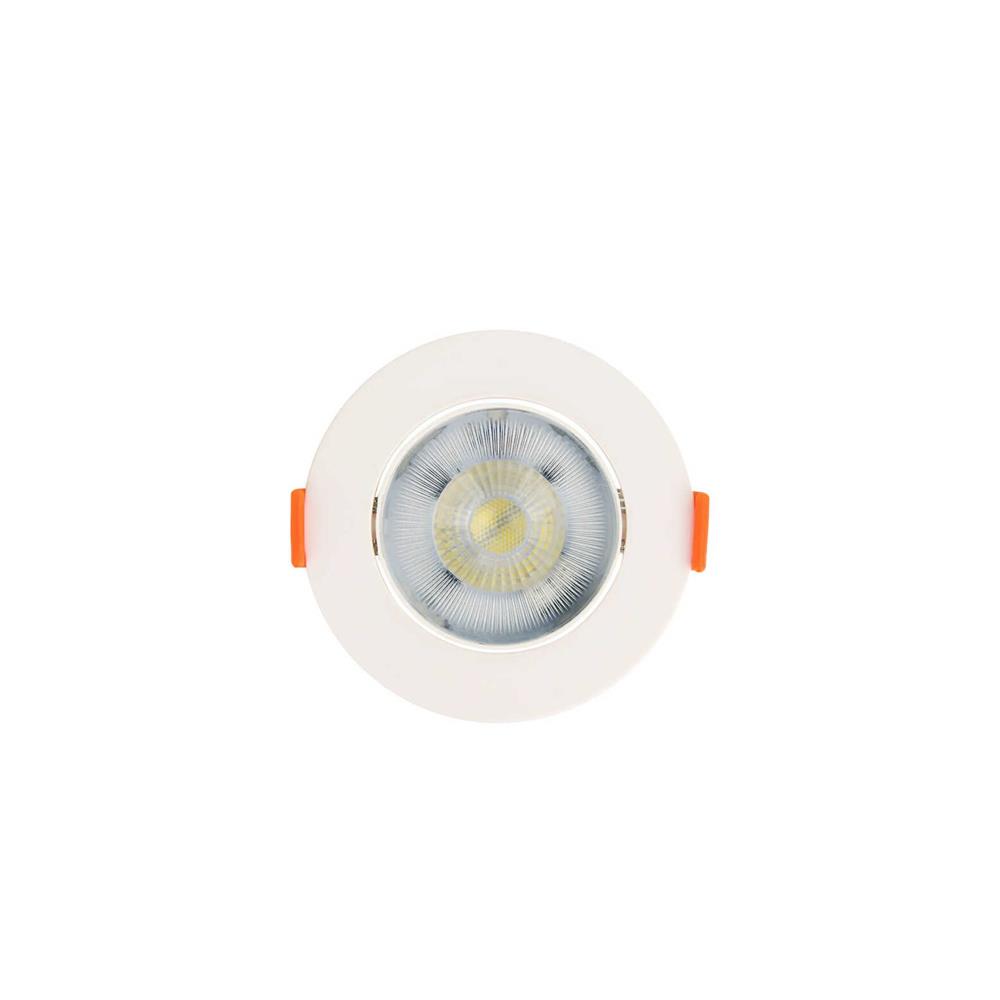 Horoz Nora 5w Beyaz Kasa Led Armatür 2700k Gün Işığı resmi