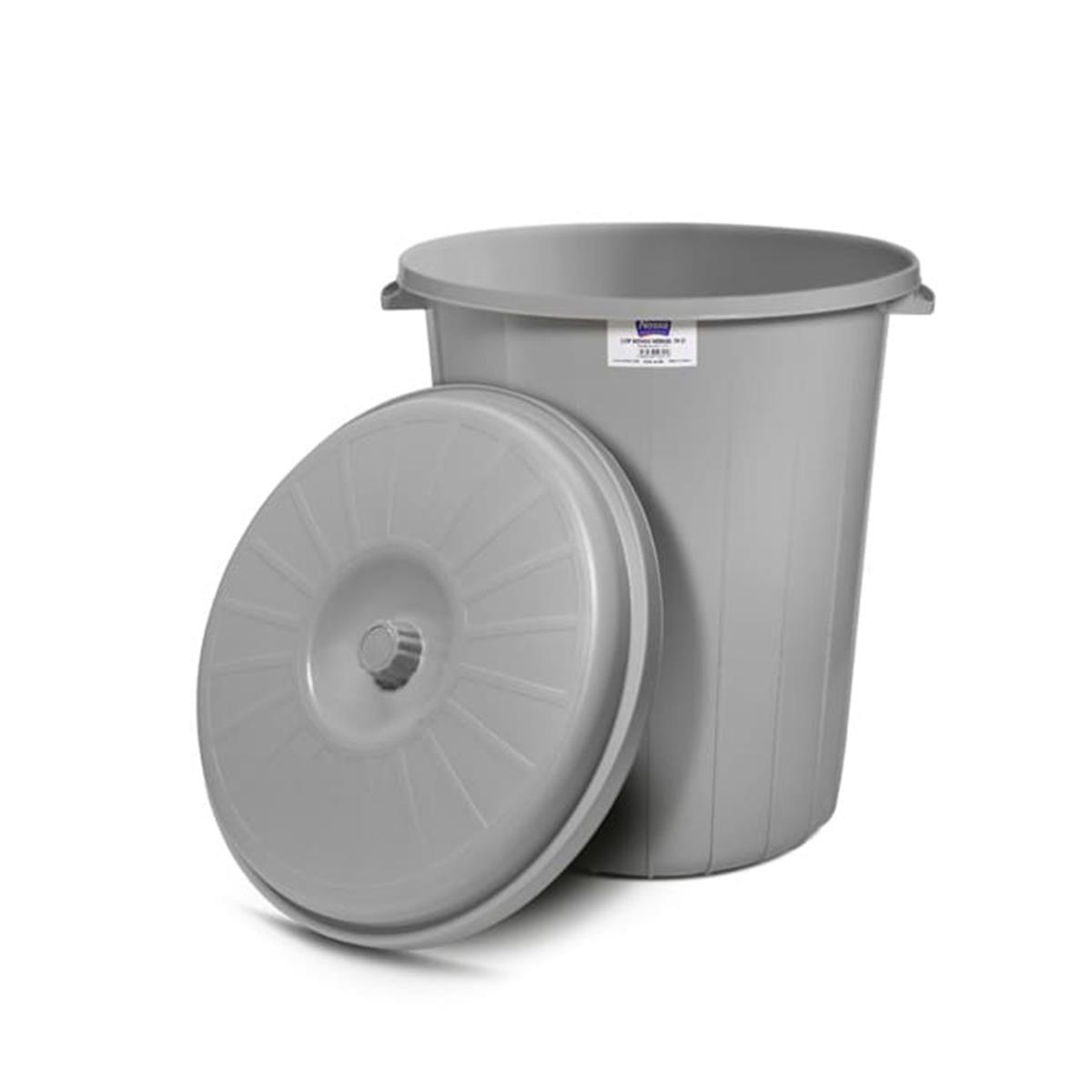 Nemkar Herkül Çöp Kovası 70 Lt Kapaklı CKH 1170 resmi