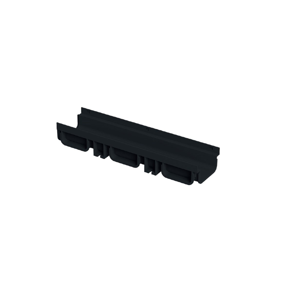Maxiflow Plastik Kanal Oluğu 75x130x500mm Siyah 25118 resmi