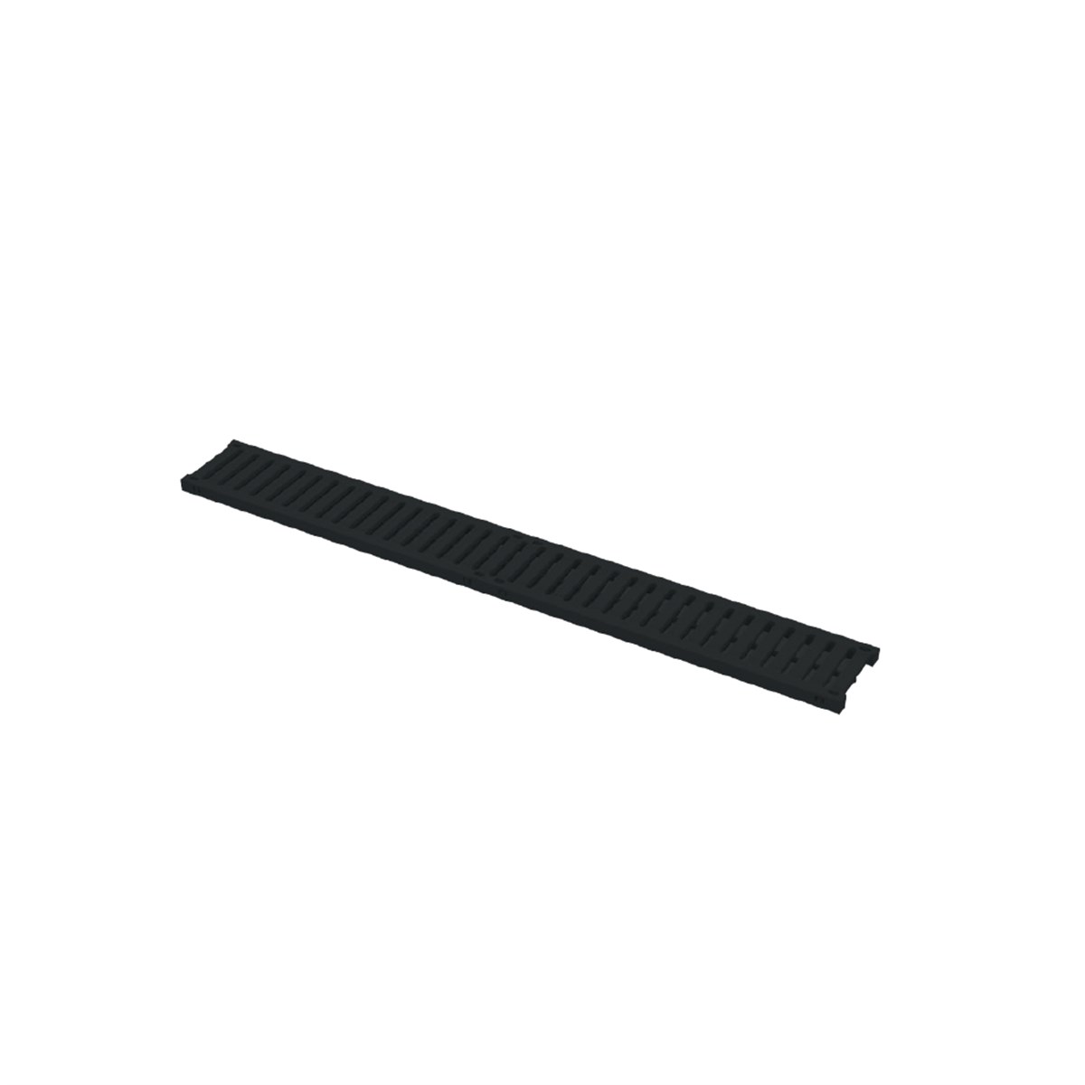 Maxiflow Plastik Kanal Izgarası 130x1000mm Siyah 30893 resmi