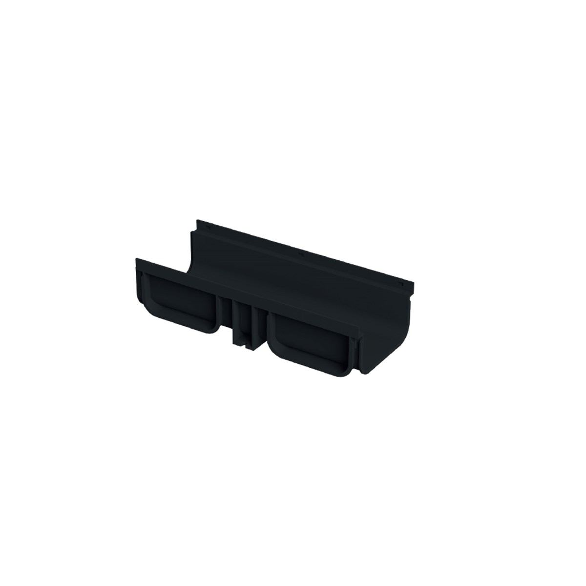 Maxiflow Plastik Kanal Oluğu 120x200x500mm Siyah 26920 resmi