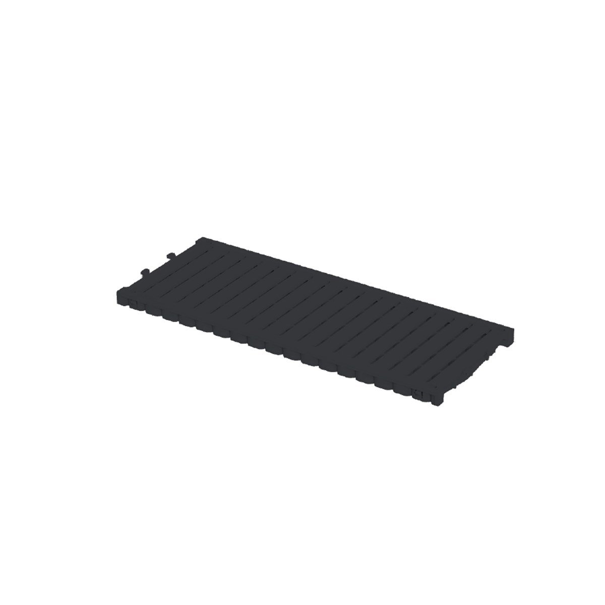 Maxiflow Plastik Kanal Izgarası 200x500mm Siyah 26922 resmi