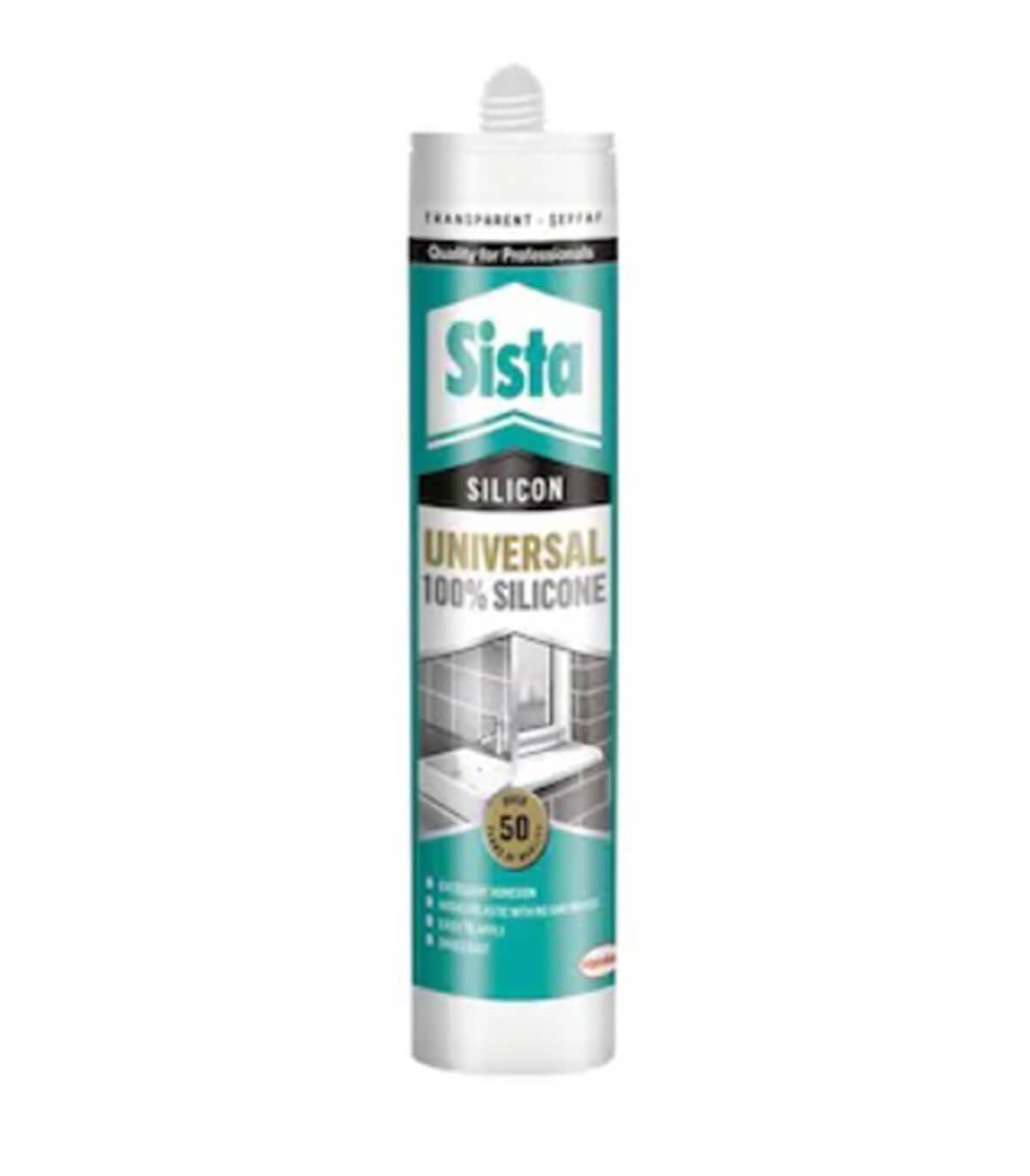Sista Silikon Şeffaf 280 Ml resmi