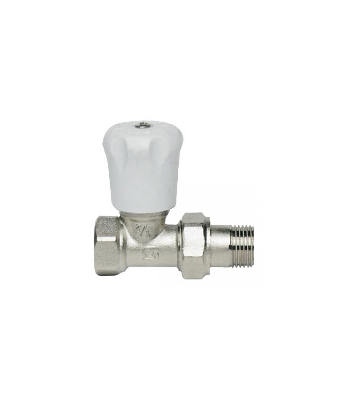 Düz Radyatör Vanası 1/2'' resmi