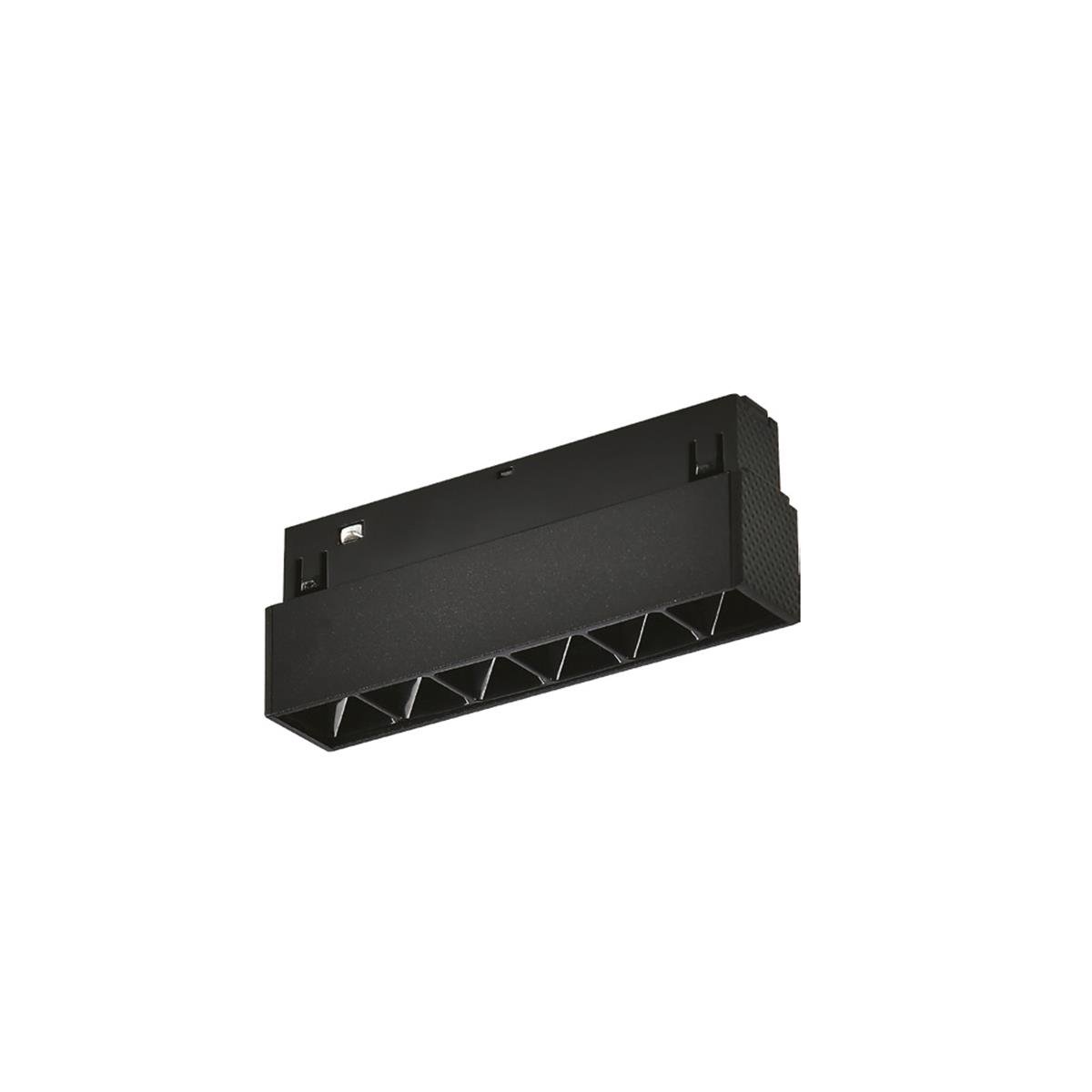 Forlife Siyah Kompakt Lensli Magnet Armatür 6W 3200k Gün Işığı FL-6611 resmi