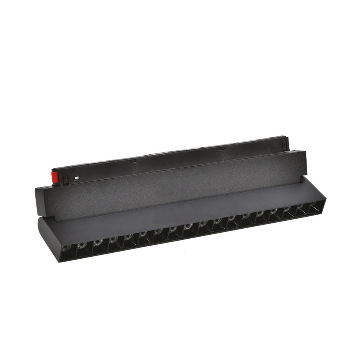Forlife Siyah Kompakt Lensli Hareketli Magnet Armatür 12W 3200k Gün Işığı FL-6622 resmi