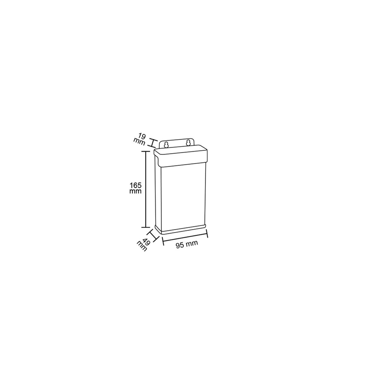 Forlife Dış Mekan Trafo Ip45 25 Amper 12v FL-5013 - Nalburdayım