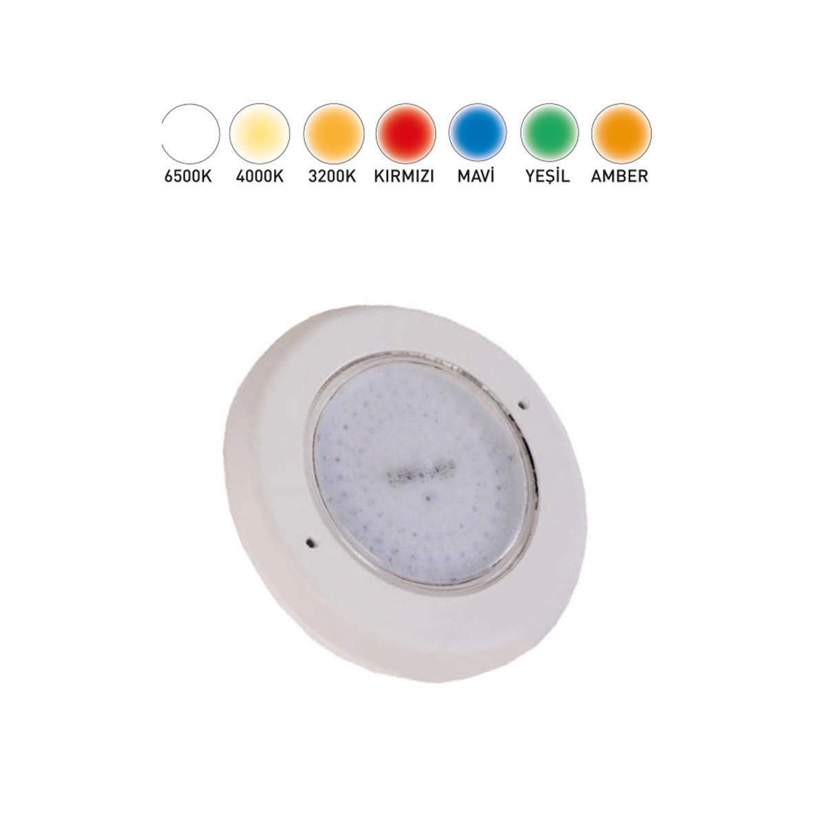 Forlife Havuz Aydınlatma Par56 Sıva Üstü 30W Kırmızı FL-2106 resmi