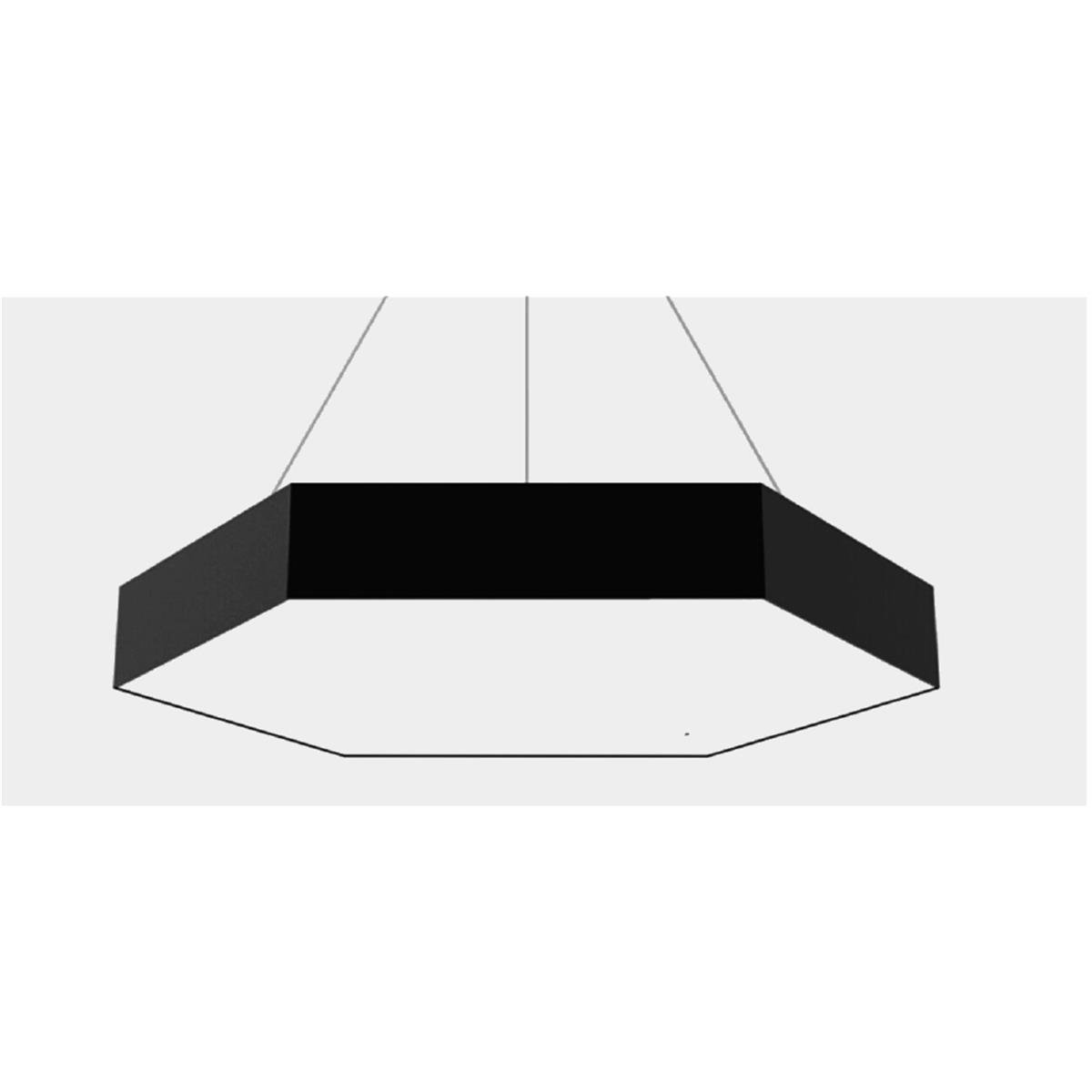 Forlife Altıgen Davul Linear Armatür 60cm 45W 6500k Beyaz FL-99065 resmi