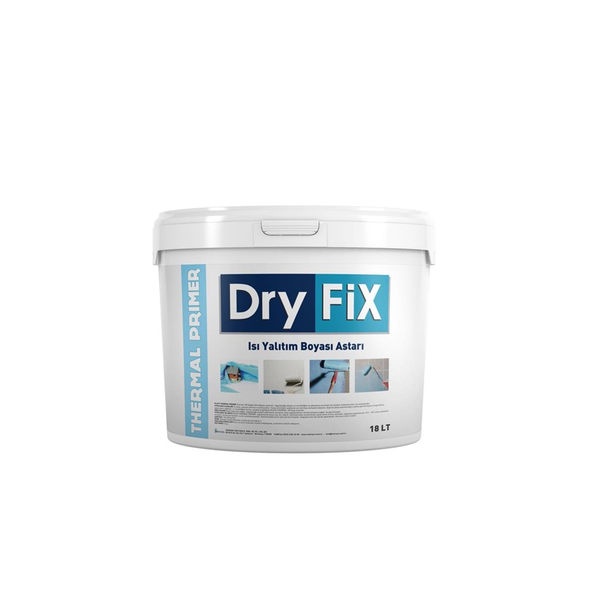 Dryfix Thermal Primer Isı Yalıtım Boyası Astarı 18 Lt  resmi