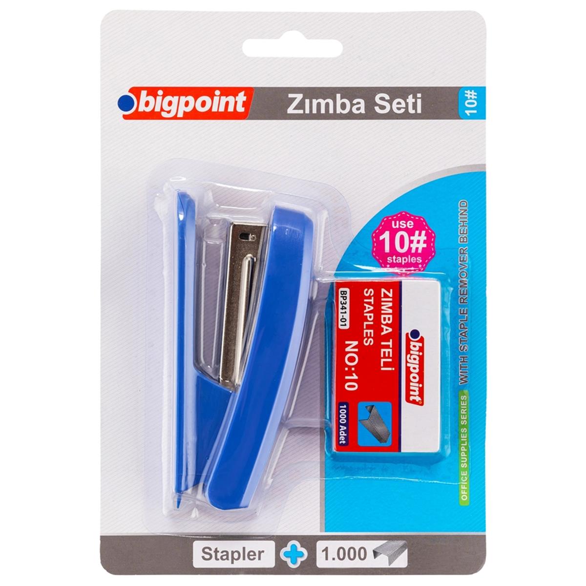 Bigpoint Zımba Makinesi Seti No:10 Mavi resmi