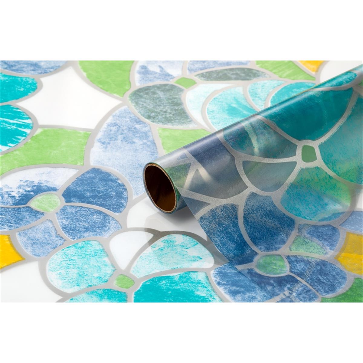 Bigpoint Yapışkanlı Folyo 45cm X 2metre Vitray Desen No:63 resmi
