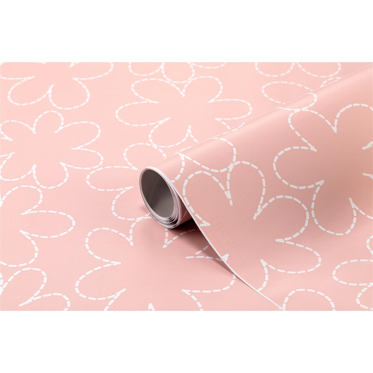 Bigpoint Yapışkanlı Folyo 45cm X 2metre Çiçek Desen No:64 resmi