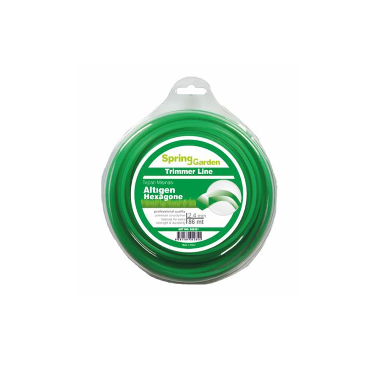 Spring Garden Tırpan Misinası Altıgen 2.4mmx86mt 508391 resmi